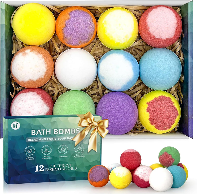 Bath Bombs Set 12 Fragrances