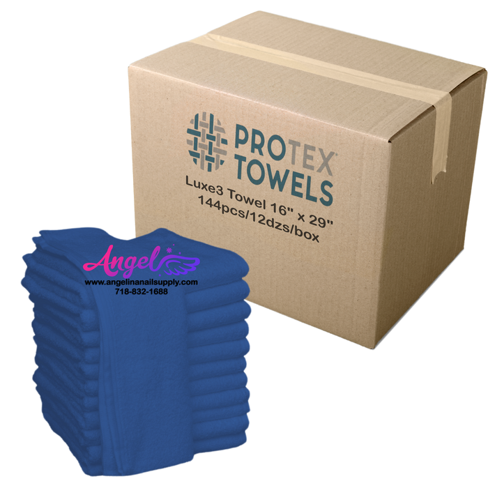 ProTex Luxe3 Towel 16" x 29" - Midnight Blue (Box of 144)