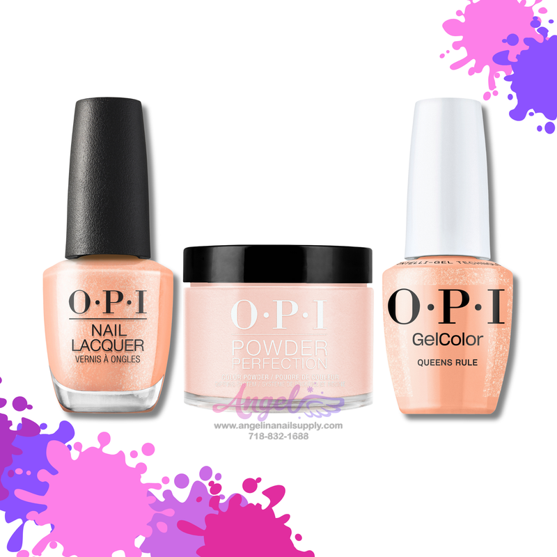 OPI 3in1 combo DP-GC-NL S066 Queens Rule