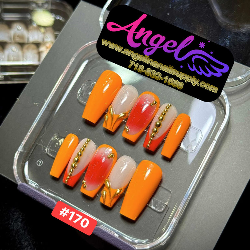 Angelina Handmade Custom Press-On | #150-#179