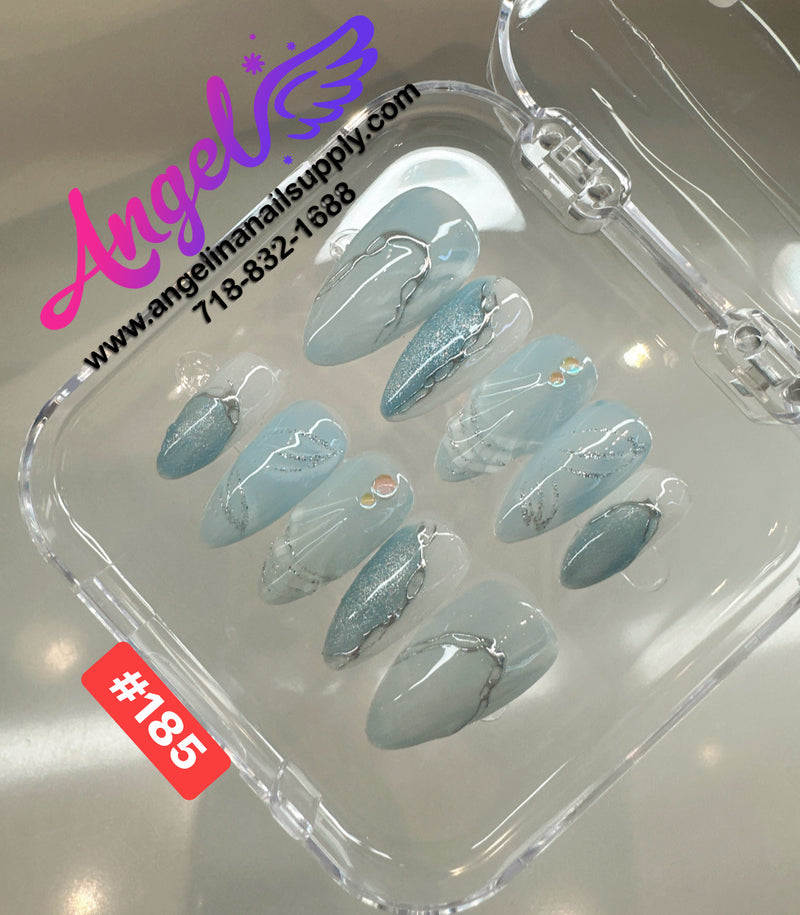 Angelina Handmade Custom Press-On | #180-#209