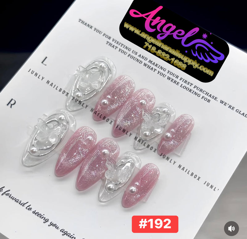 Angelina Handmade Custom Press-On | #180-#209