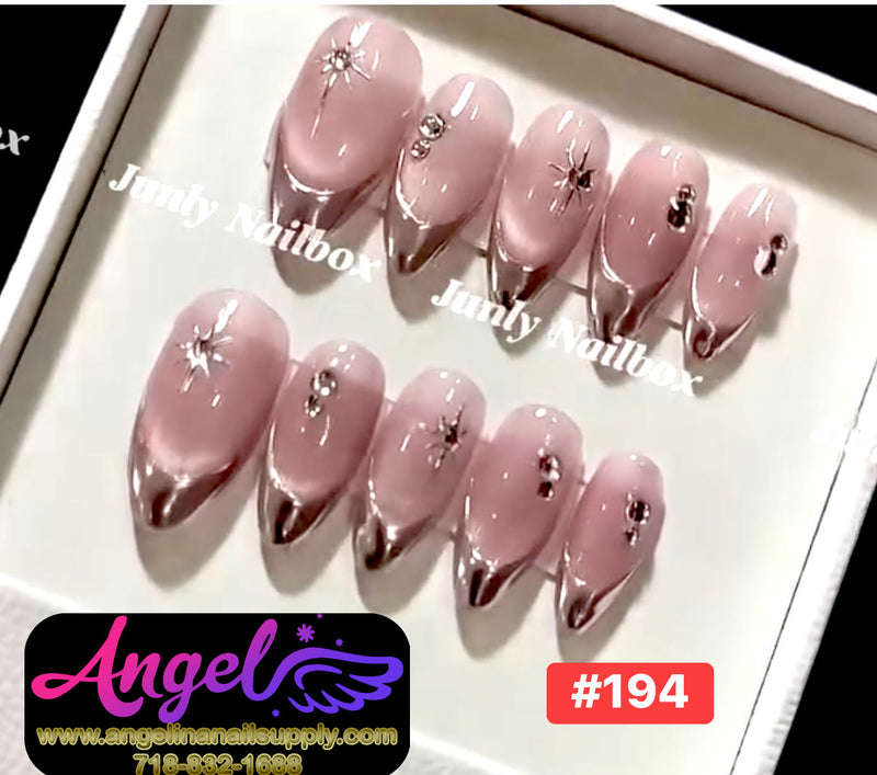 Angelina Handmade Custom Press-On | #180-#209