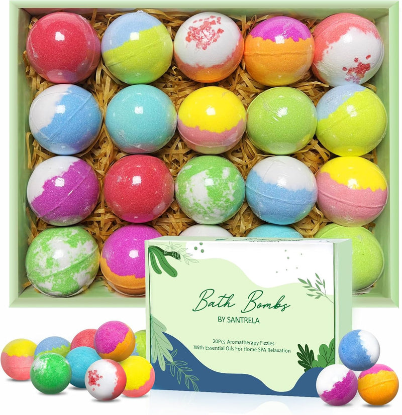 Bath Bombs Set 12 Fragrances