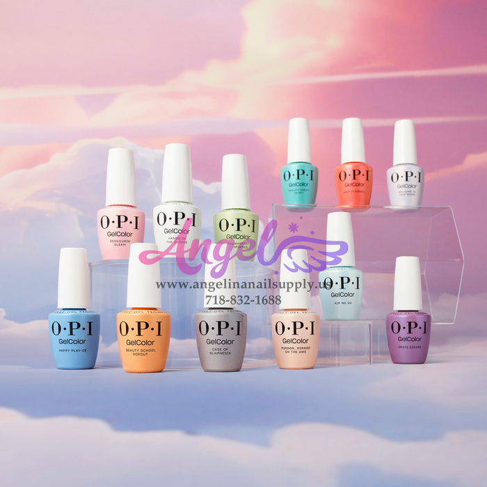 OPI Gel Color - OPI'm Dreaming Collection 12 Colors & 1 Base Gel 1 Top Gel| Spring 2025