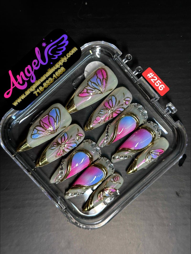 Angelina Handmade Custom Press-On | #240-#269