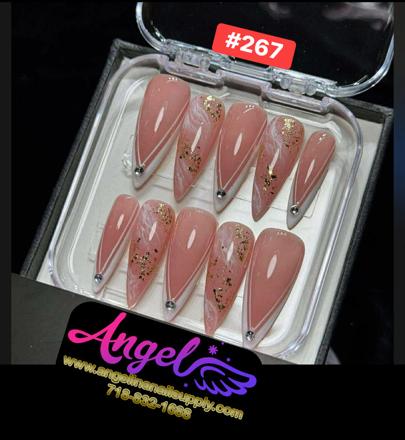 Angelina Handmade Custom Press-On | #240-#269