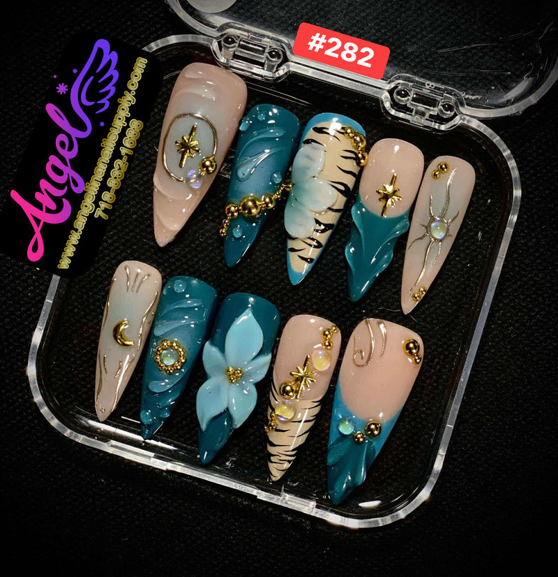 Angelina Handmade Custom Press-On | #270-#299