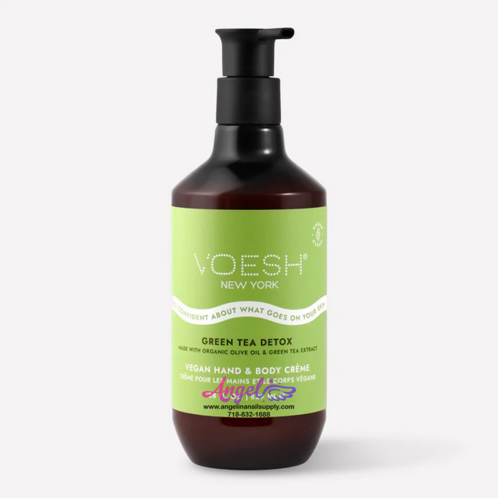 Voesh Green Tea Detox Vegan Body & Hand Creme 28 Fl.Oz.