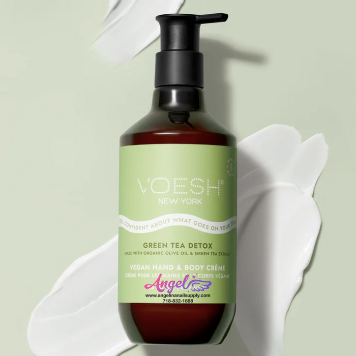 Voesh Green Tea Detox Vegan Body & Hand Creme 28 Fl.Oz.