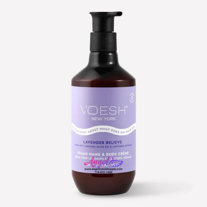 Voesh Lavender Relieve Vegan Body & Hand Creme 28 Fl.Oz.