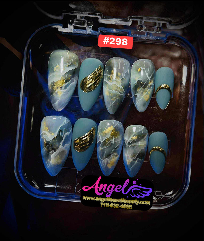 Angelina Handmade Custom Press-On | #270-#299