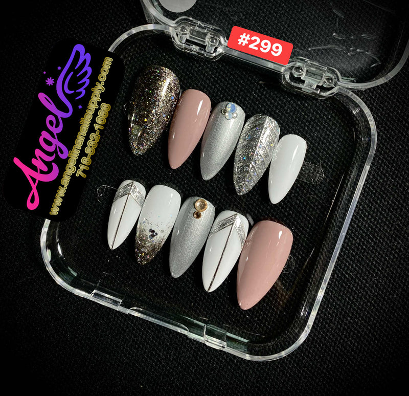 Angelina Handmade Custom Press-On | #270-#299