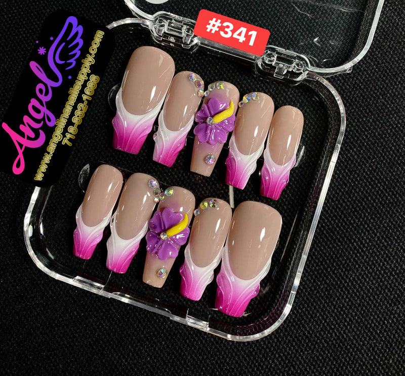 Angelina Handmade Custom Press-On | #330-#359