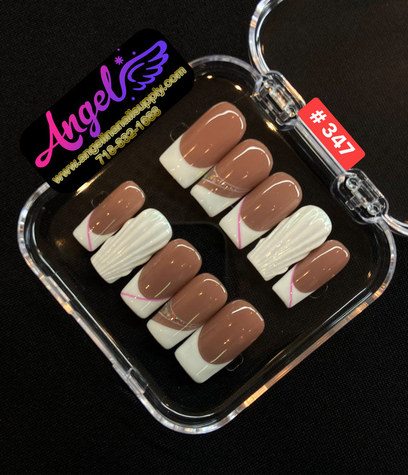 Angelina Handmade Custom Press-On | #330-#359