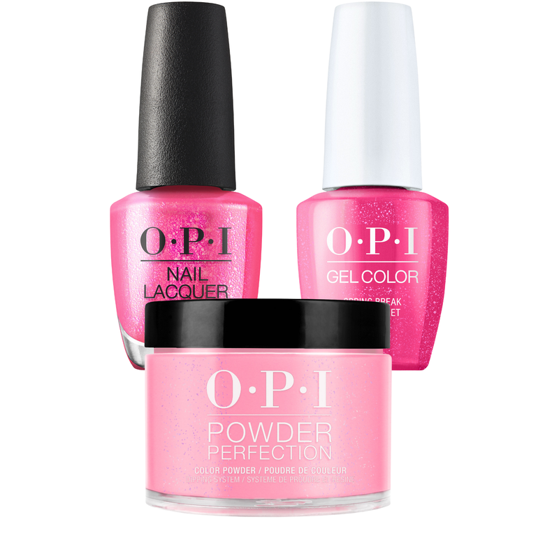 Bộ sản phẩm OPI 3 trong 1 DP-GC-NL S009 KỲ NGHỈ XUÂN TRÊN INTERNET