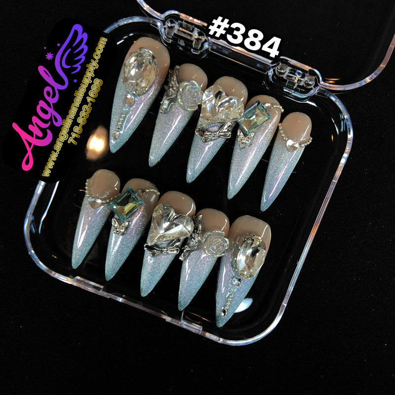 Angelina Handmade Custom Press-On | #360-#389