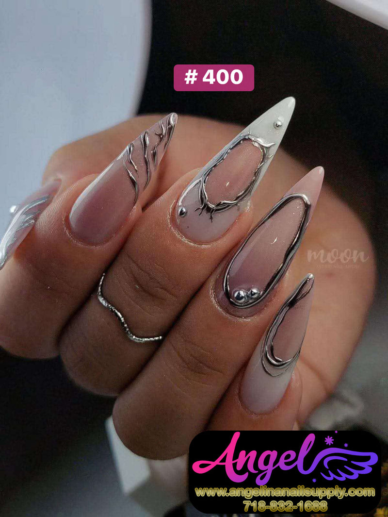 Angelina Handmade Custom Press-On | #390-#419