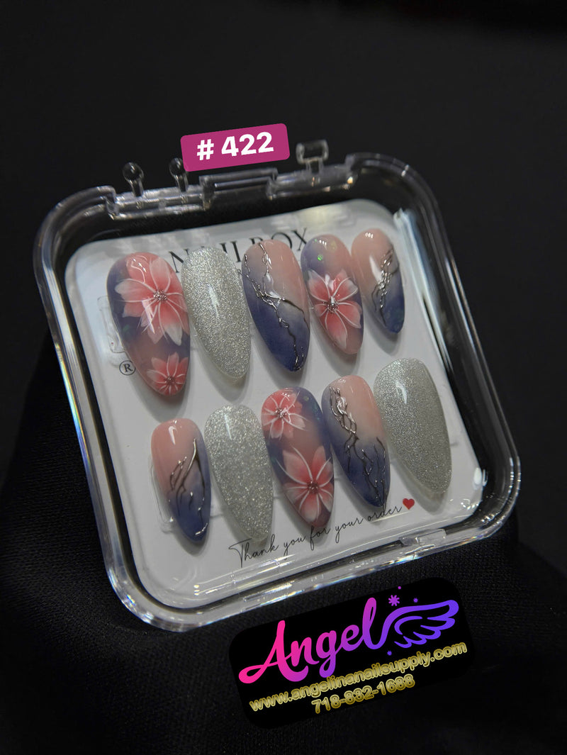 Angelina Handmade Custom Press-On | #420-#449