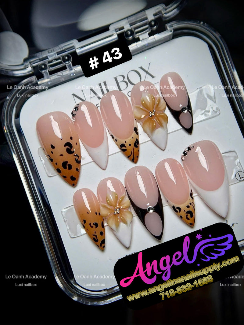 Angelina Handmade Custom Press-On | #030-#059