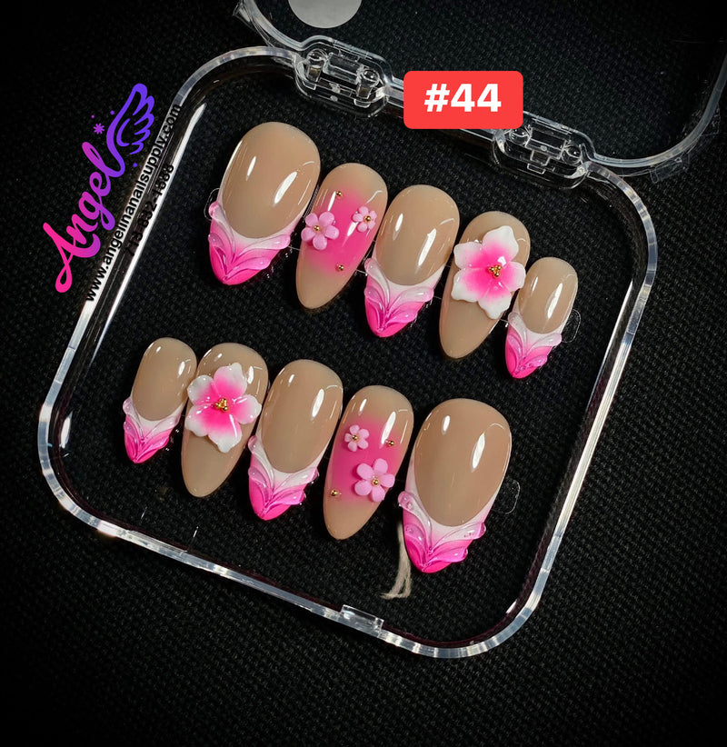 Angelina Handmade Custom Press-On | #030-#059