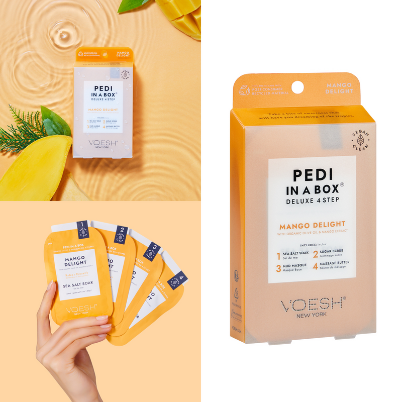 VOESH - Pedi in a Box Mango Delight (hộp)