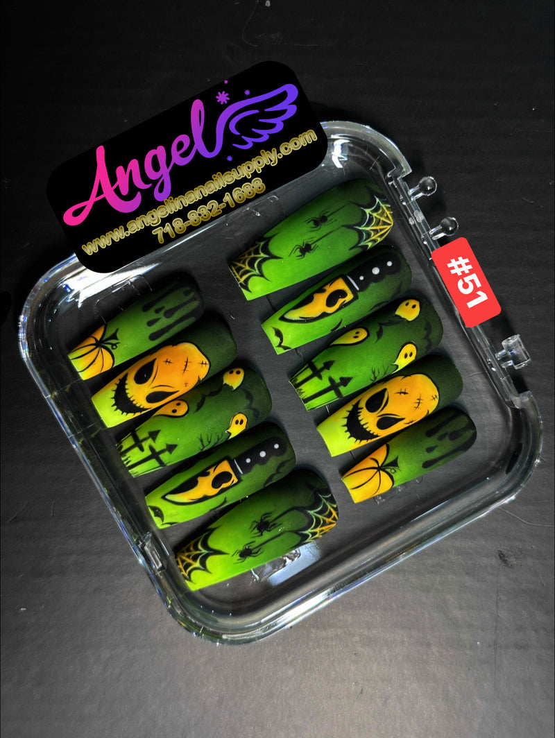 Angelina Handmade Custom Press-On | #030-#059