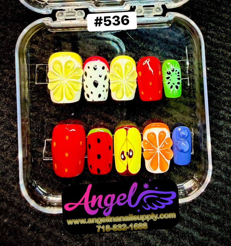 Angelina Handmade Custom Press-On | #510-#539