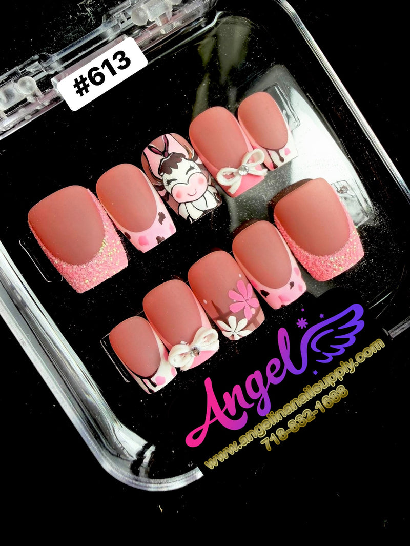 Angelina Handmade Custom Press-On | #613