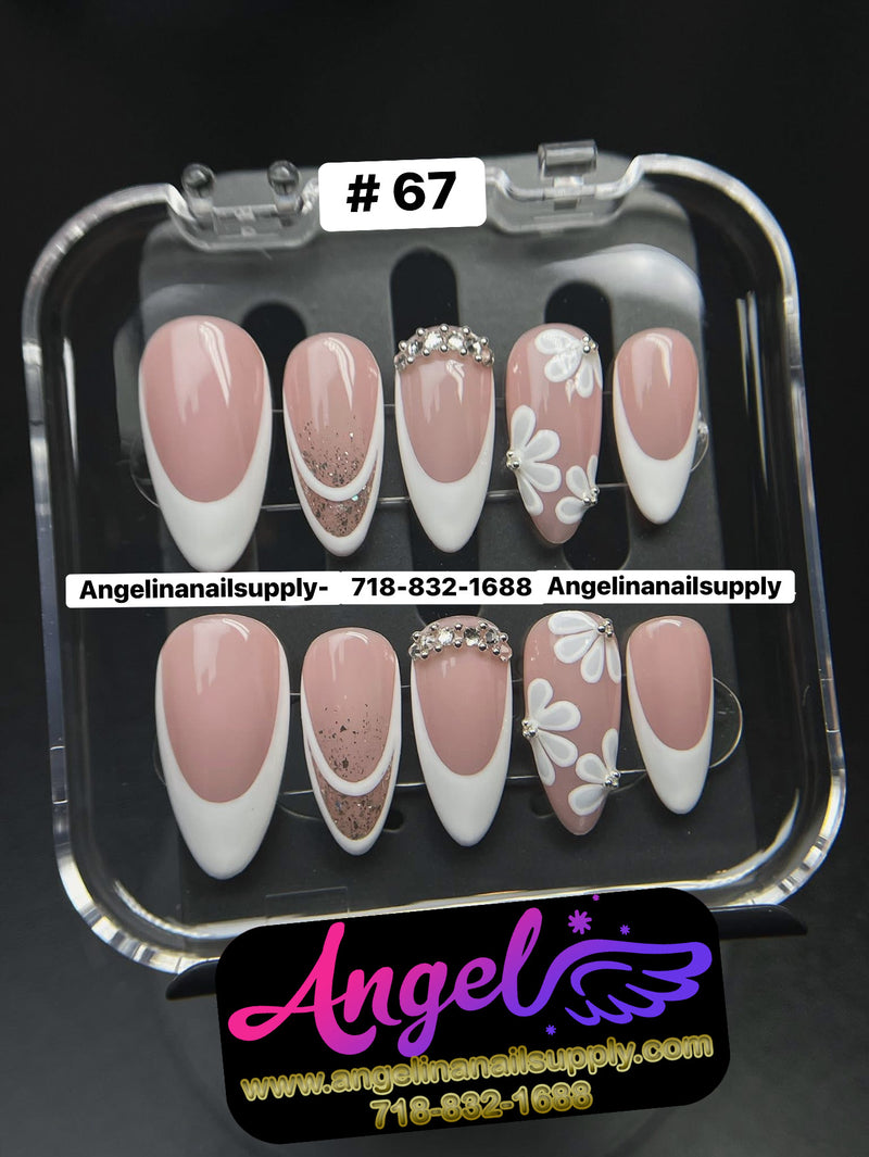 Angelina Handmade Custom Press-On | #060-#089