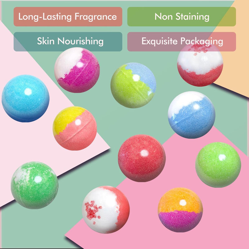 Bath Bombs Set 12 Fragrances