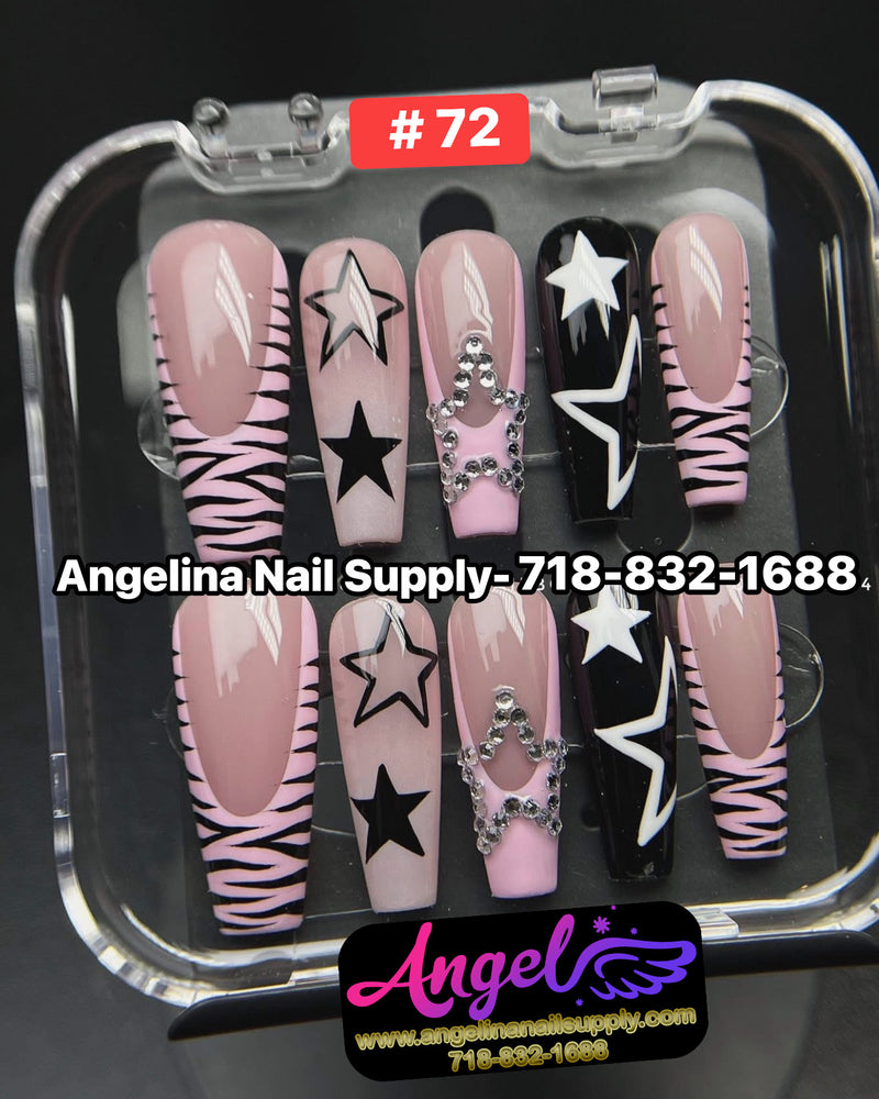 Angelina Handmade Custom Press-On | #060-#089