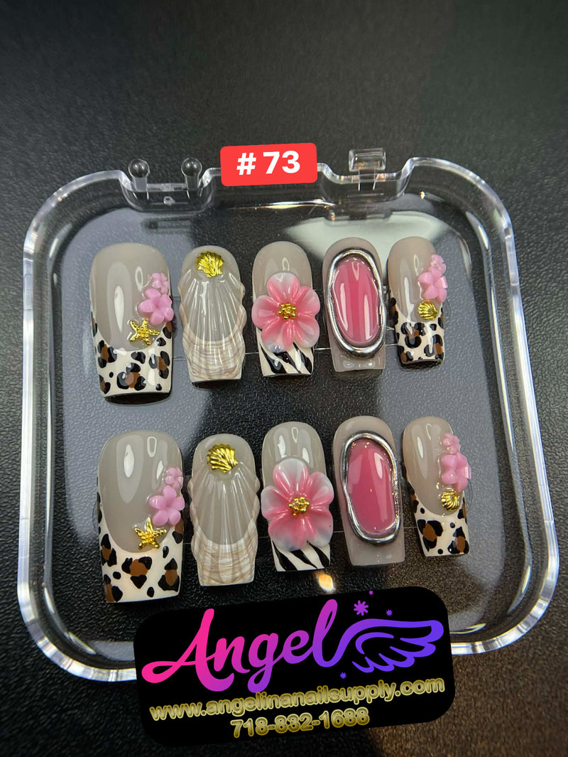 Angelina Handmade Custom Press-On | #060-#089