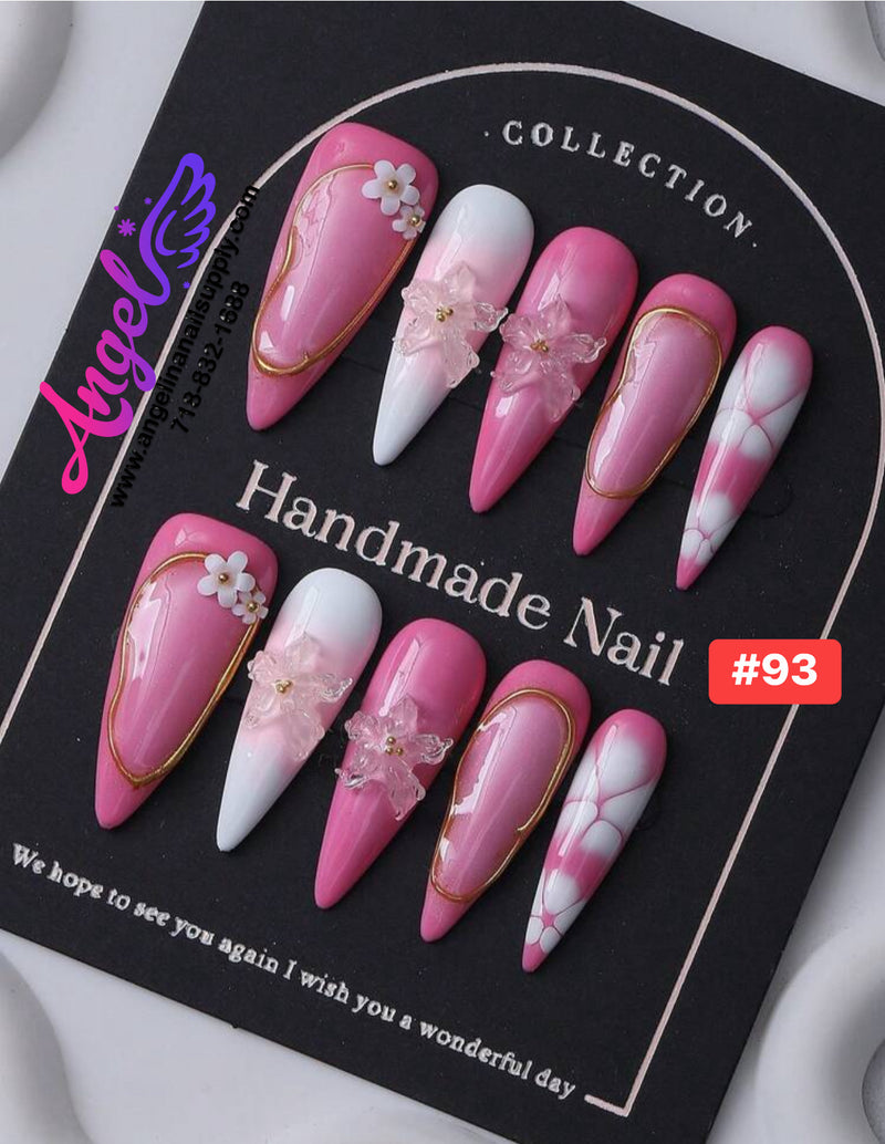 Angelina Handmade Custom Press-On | #090-#119