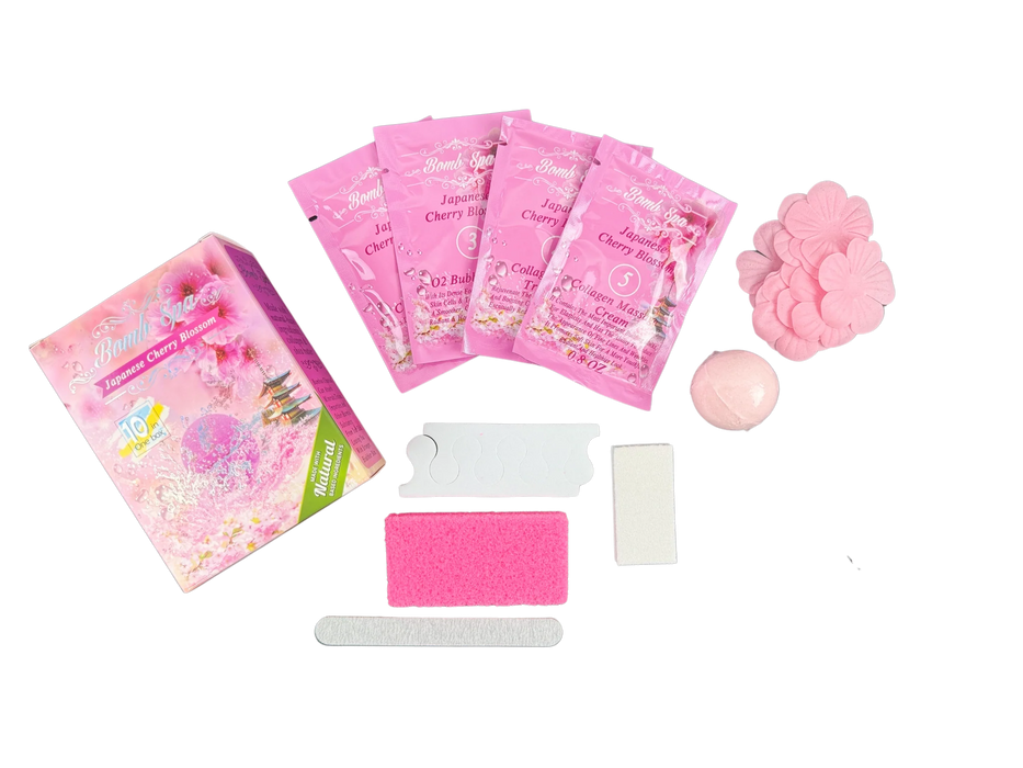 2E Organic Bomb Spa 10 in 1 - Japanese Cherry Blossom (box/80 kits)