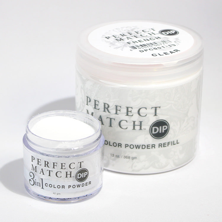 Perfect Match Dip Powder DPC 001 CLEAR