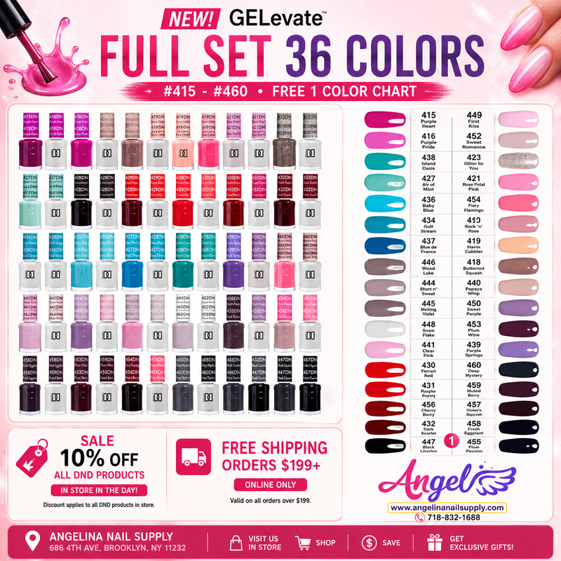 DND1 Collection #1 (Full Set 36 Colors #415 - #455)