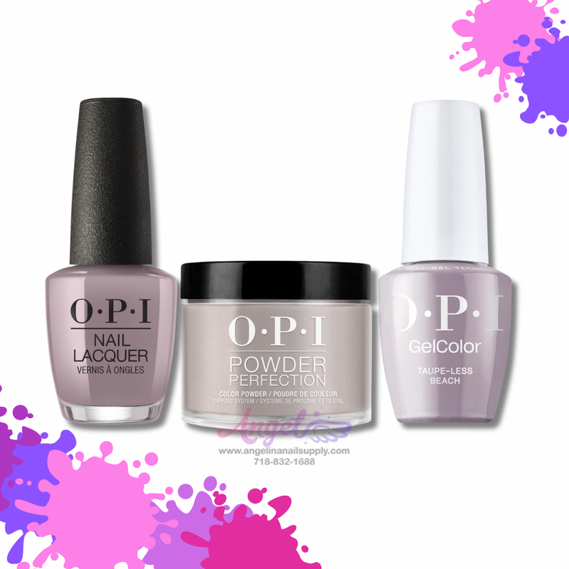 OPI 3in1 combo DP-GC-NL A61 TAUPE-LESS BEACH