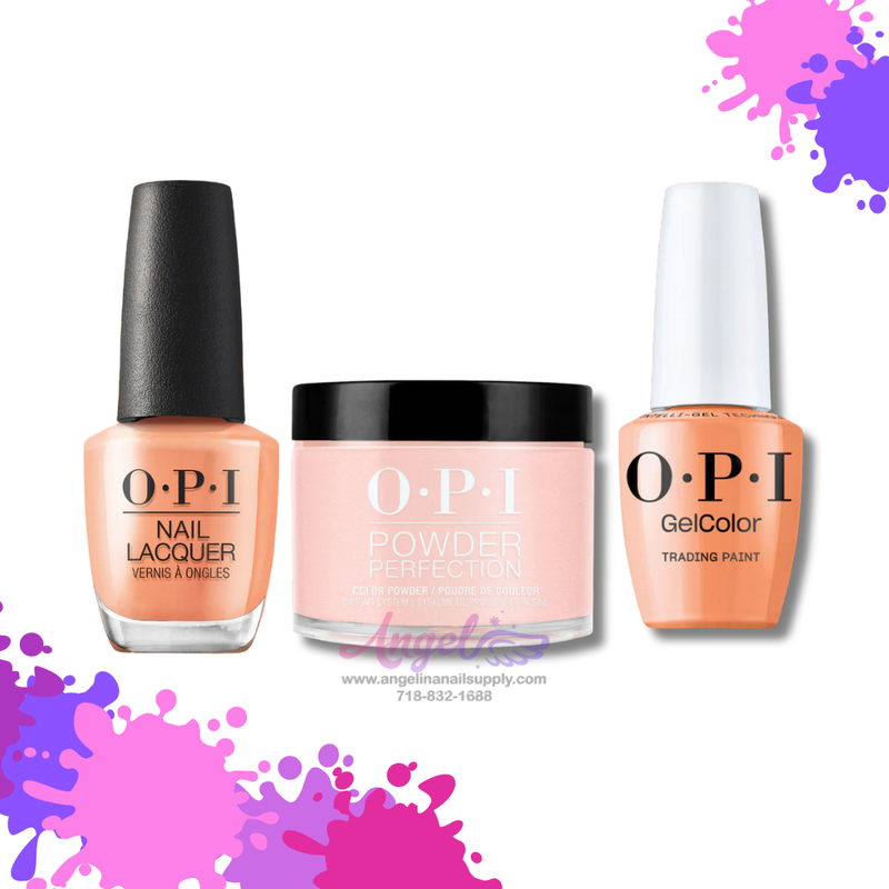 OPI 3in1 combo DP-GC-NL D54 TRADING PAINT