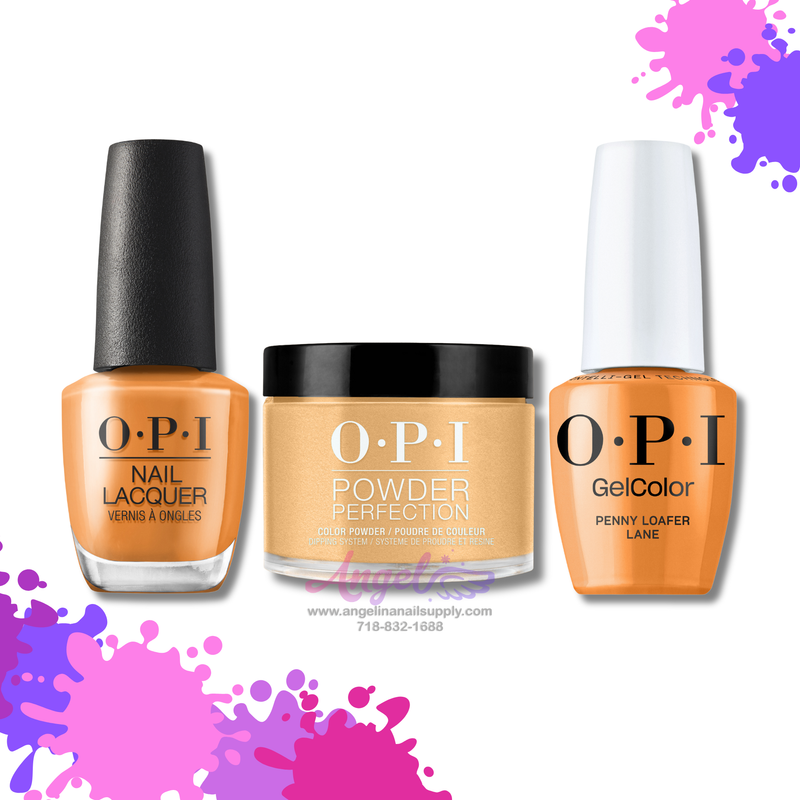 OPI 3in1 combo DP-GC-NL F028 Penny Loafer Lane
