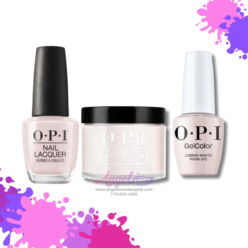 OPI 3in1 combo DP-GC-NL L16 LISBON WANTS MOOR OPI