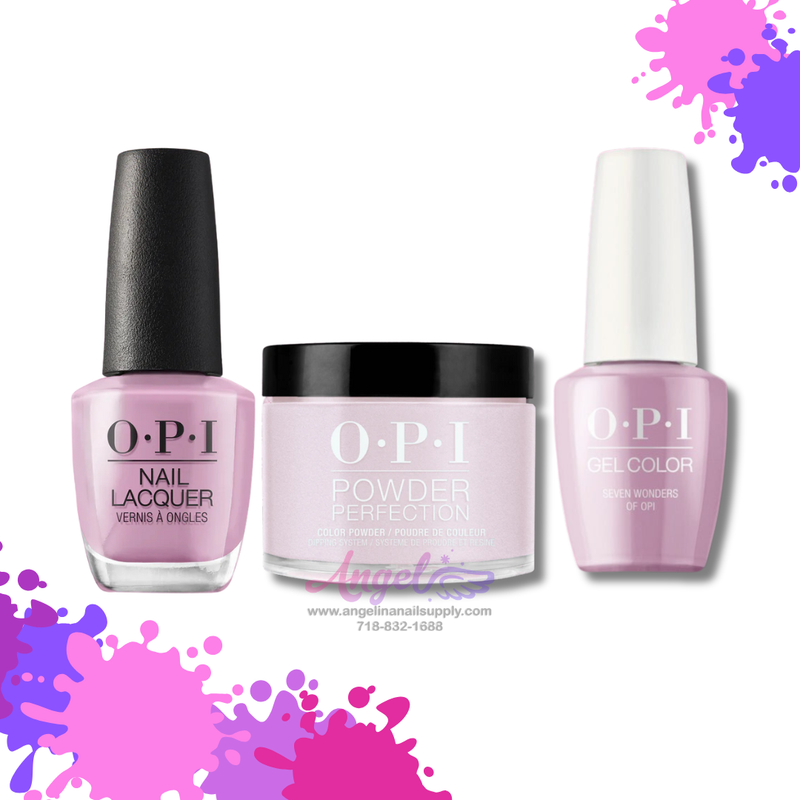 Bộ sản phẩm OPI 3 trong 1 DP-GC-NL P32 BẢY KỲ QUAN CỦA OPI
