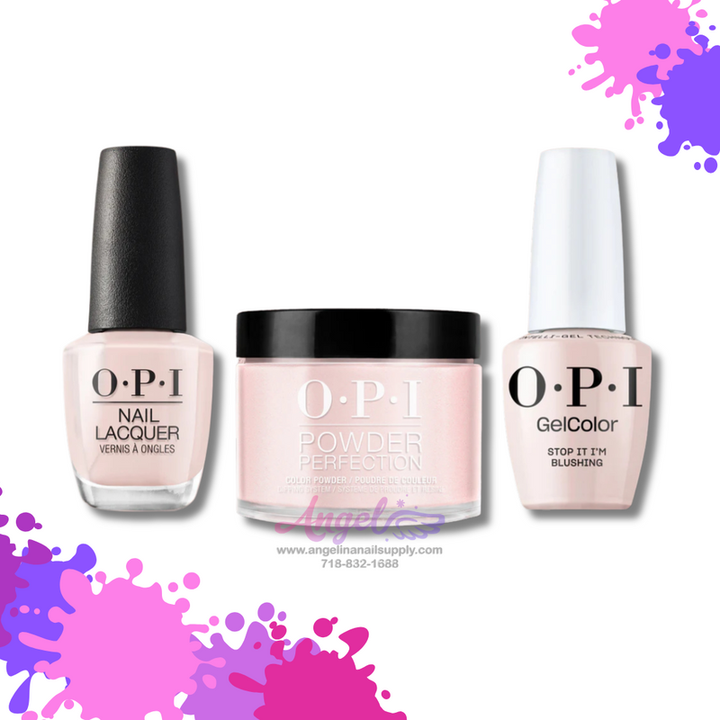 OPI 3in1 combo DP-GC-NL T74 DỪNG LẠI ĐỎ MẶT