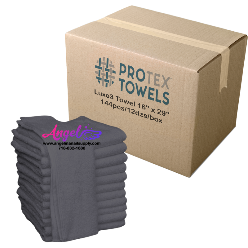 ProTex Luxe3 Towel 16" x 29" - Granite Grey (Box of 144)