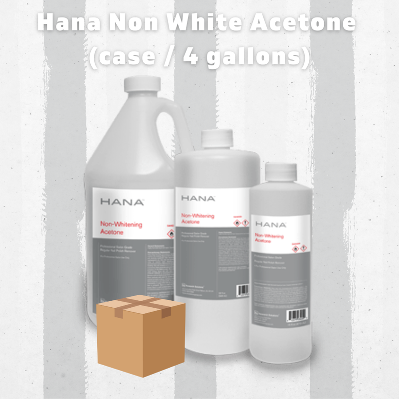 Hana Non White Acetone (Box / 4 gallons)