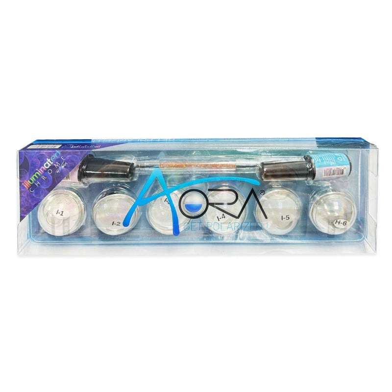 Bộ đèn mạ crôm Aora Chrome