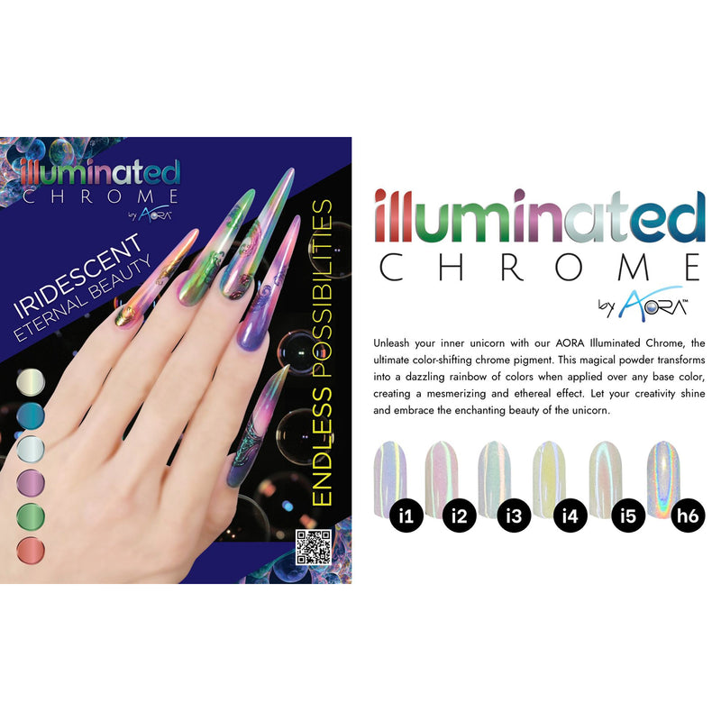 Aora Chrome Powder I3 illuminated Mermaid