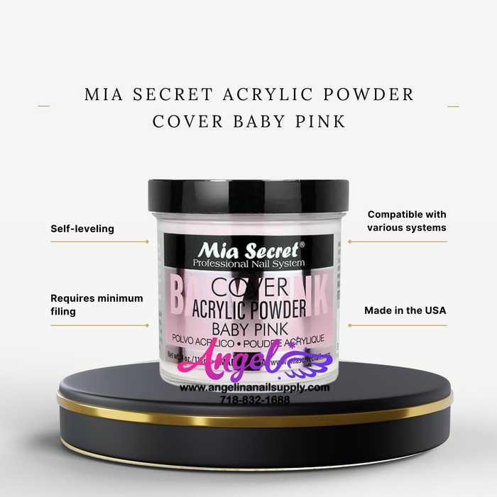 Mia Secret Acrylic Powder Cover Baby Pink 4oz