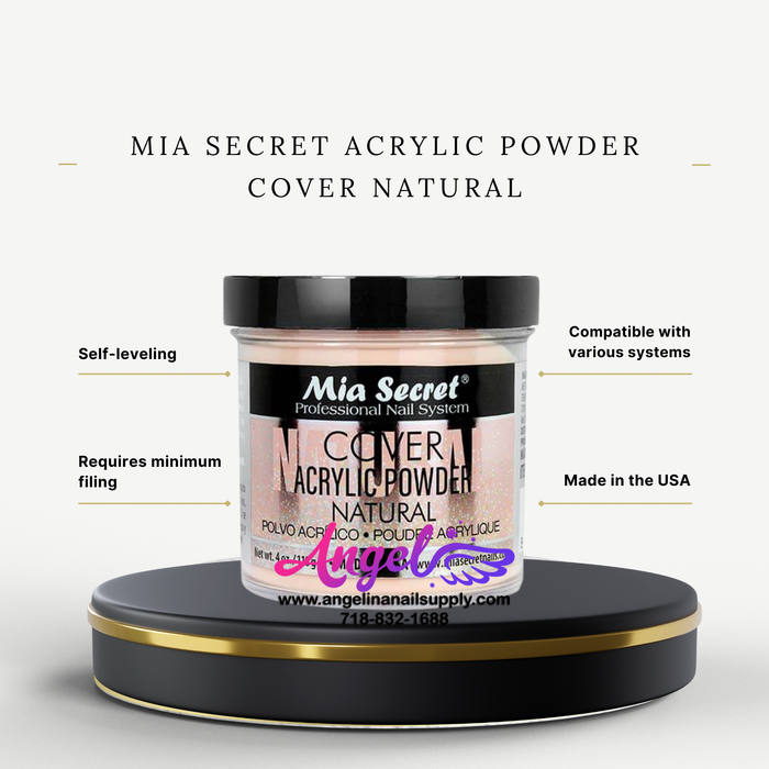 Mia Secret Acrylic Powder Cover Natural 4oz