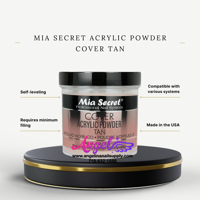 Mia Secret Acrylic Powder Cover Tan 4oz